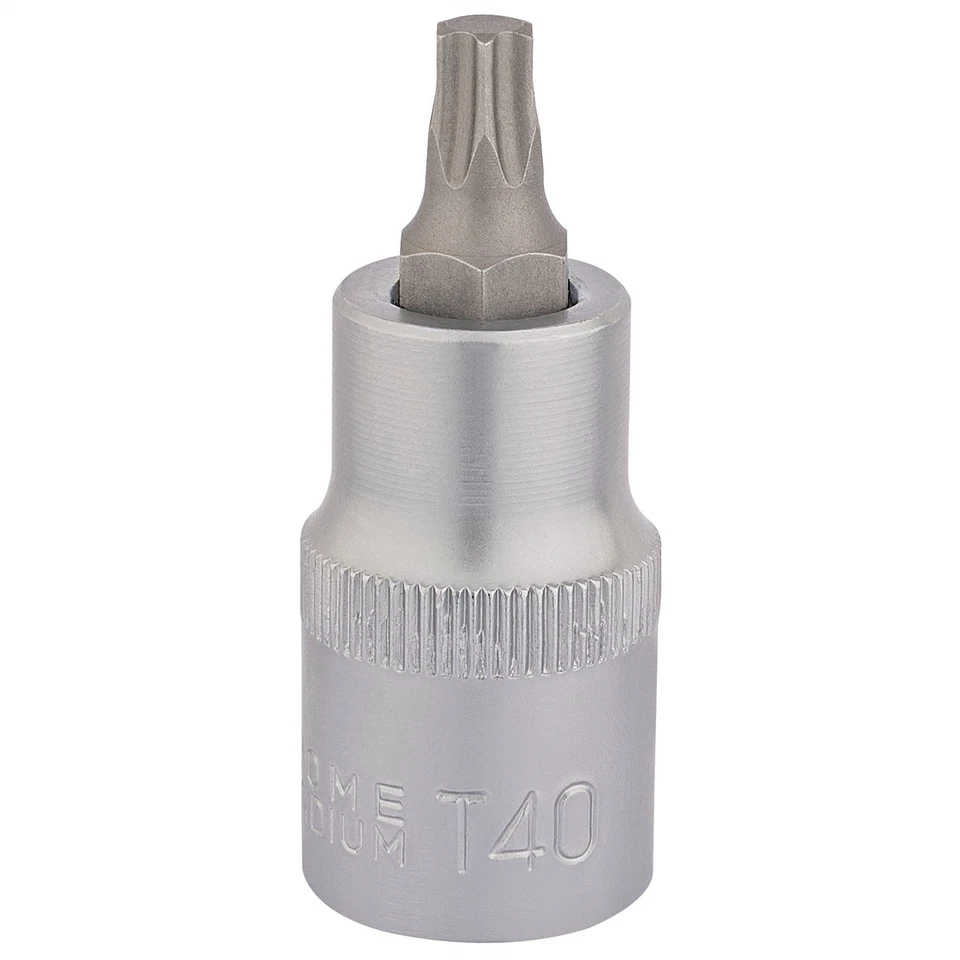Draper 16312 TX-STAR® Socket Bit 1/2" Sq. Dr. T40 x 55mm - Image 1 of 1
