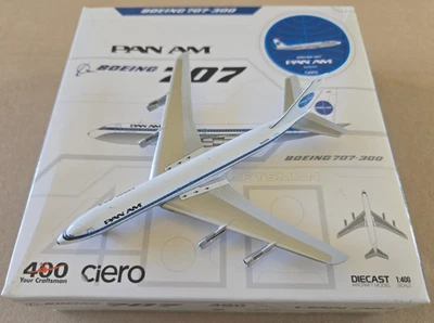 1:400 Boeing 707-320B Pan American World Airways / Pan Am N435PA BigBird 400 JC - Image 1 of 4