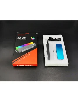 M2 SSD Heatsink 5V 3Pin ARGB M.2 2280 Solid State Disk Cooler Radiator - Picture 1 of 5