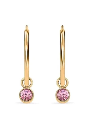 Conjunto de 5 peças - Brincos de cristal Swarovski dourados e multicoloridos - Imagem 1 de 4