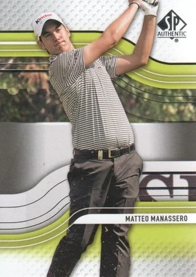 2012 SP Authentic Rookie Extended #R4 Matteo Manassero - Golf - Image 1 of 2