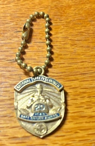 Vintage  National Safety Council 20 Year Safe Driver Award - Picture 1 of 2