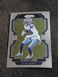 Tarjeta de fútbol americano Panini Prizm CEEDEE LAMB #239 2021 Dallas Cowboys - Imagen 1 de 2
