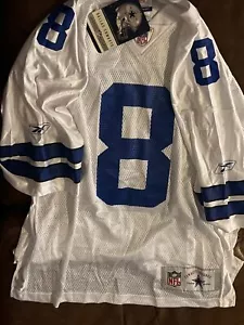 Reebok Equipment Mens Troy Aikman #8 Dallas Cowboys Football Jersey Size LG - Picture 1 of 7