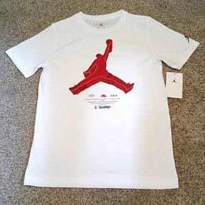 Jordan Air Jordan Graphic Print T-Shirt Boys Size Large (NWT) - Picture 1 of 5