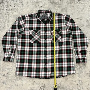 DIXXON Limited Edition Form and Function Flannel Button Up Shirt Plaid Size 3XL - Picture 1 of 12