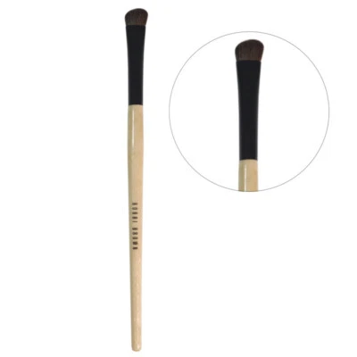 New BROWN Angled Eye Shadow Brush Full Size Natural Hair Eye Shader Brush - Image 1 of 2
