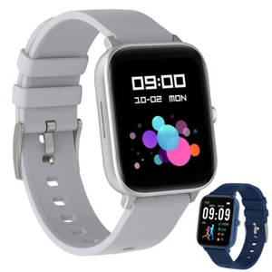 Men Smart Watch Women Wrist Watch Calories Step Count Pedometer Fitness Tracker - Picture 1 of 14