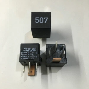 GENUINE 7N0951253 Power Relay 12VDC 50A 5Pins - Picture 1 of 1