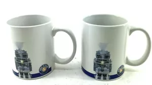 2er Set Sherwood Kaffeetassen mit Lionel Train Design 8oz - Bild 1 von 7