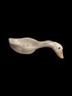 Louisville Stoneware Gaggle of Geese Blue Bow Geese Spoon Rest