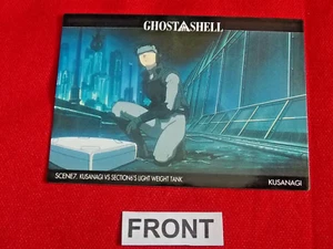 RARO! TARJETA COLECCIONABLE Ghost in the shell motoko kusanagi #109 / anime bandai 1997 - Imagen 1 de 2