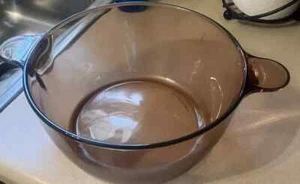 Vintage Corning Ware Visions Cookware 4.5L Dutch Oven Stock Pot-no Lid- France - Picture 1 of 5