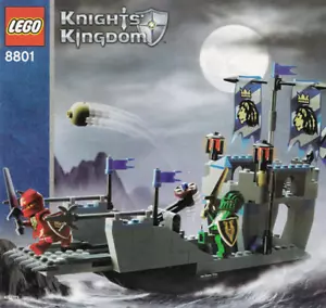 LEGO Castle Knights Kingdom 2 Knights Attack Barge Set 9901 - Picture 1 of 2