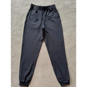 Lululemon Women's Jogger Lounge Drawstring Keep Moving Pants Black Size 6 - Picture 1 of 11