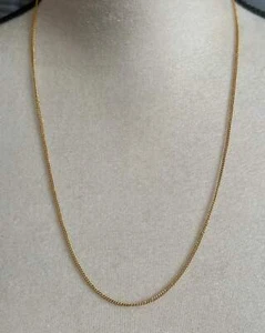 14 Karat Gelbgold Kette Halskette - Bild 1 von 6