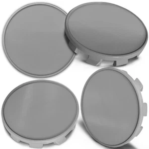4 tapas de llanta tapacubos tapacubos llantas 68 mm compatible con BMW plata - Imagen 1 de 5