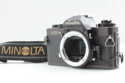 [Near MINT] Minolta XD-S Black 35mm SLR Film Camera with Data Back D From JAPAN - Image 1 of 4