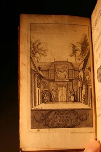 MARC-ANTOINE LEGRAND, COMEDIES, RELIURE CUIR, EDITION ORIGINALE, RIBOU, 1709. - Picture 1 of 1
