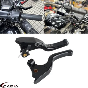For Harley Touring Road Street Glide FLHX FLTRX 2021-24 Brake Clutch Levers Set - Picture 1 of 10