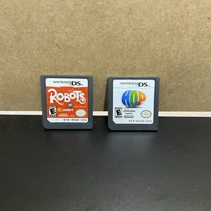Lote de 2 juegos - Hop: The Movie Game & Robots (Nintendo DS) probado/funcionando - Envío gratuito - Imagen 1 de 2