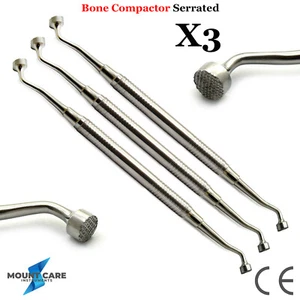 Dental Implantology Bone Graft Packer Compactor 6mm - 8mm Implant Instruments X3 - Bild 1 von 4