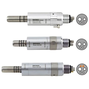 BEING Dental Slow Speed Air Motor 4 Hole 6 Pin Fiber Optic LED Connection E-Type - Picture 1 of 57