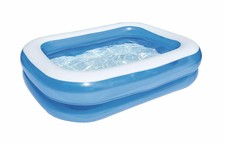 Bestway 54006 - Piscina Family rettangolare a 2 Anelli 262x175x51 cm Azzurro