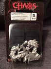 2 Metal Warhammer Chaos Flamers Of Tzeentch Mint In Blister - Oldhammer