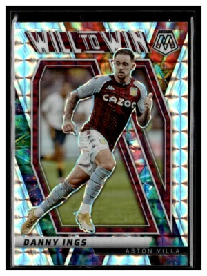 2021 Panini Mosaic EPL #13 Danny Ings Will to Win - Image 1 of 2
