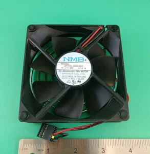 NMB 3610KL-04W-B20 BÜRSTENLOSER LÜFTER MIT KÄFIG DC12V 0,12A  - Bild 1 von 5