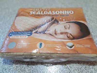 IMETEC Scaldasonno - Tessuto trapuntato, singolo e lavabile - Electro block - Immagine 1 di 2