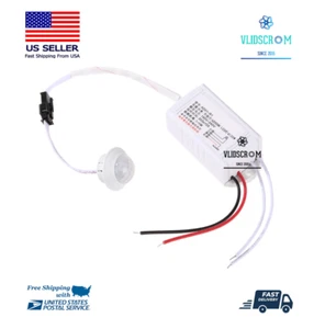IR Infrared Body Motion Sensor Automatic Auto Light Lamp Control Switch 110/220V - Picture 1 of 9