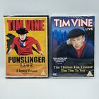 Tim Vine [DVD] Punslinger & Tim Vine Live 'Tim Timinee' • 2 x DVD Bundle  Sealed