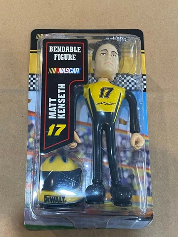 Bobble Dobbles Matt Kenseth Nascar #17 Bendable Figure W/Helmet NOS Cover
