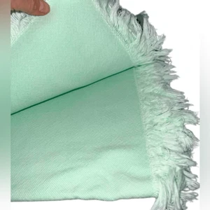 Green Tablecloth And Set Of 8 Napkins NWOT  68”x50” Rectangle Cottage - Picture 1 of 5