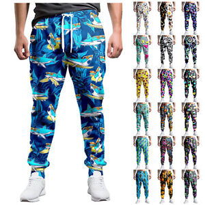 80s Costumes For Men Joggers Pants Casual Pants Running Pants With Drawstring