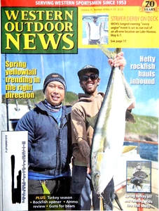 WESTERN OUTDOOR NEWS Newspaper SPORTSMAN MAGAZINE March 31, 2023 FISHING Hunting - Picture 1 of 16