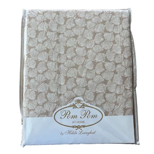 Pom Pom at Home~Hilde Leiaghat~Biscayne~1 Full/QUEEN DUVET~Portugal~Cotton~NWT~ - Picture 1 of 8