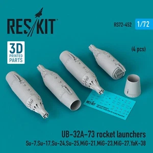 Lanzacohetes UB-32A-73 4 piezas escala 1:72 ResKit RS72-0452 - para modelo de plástico - Imagen 1 de 3