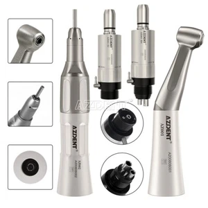 AZDENT Dental Slow Low Speed Handpiece Straight/Contra Angle/ Air Motor 2/4H - Picture 1 of 30