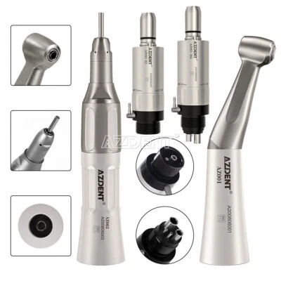 AZDENT Dental Slow Low Speed Handpiece Straight/Contra Angle/ Air Motor 2/4H - Image 1 of 4