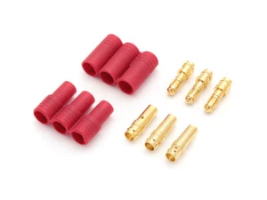 Goldkontaktstecker 3,5mm mit Gehäuse 3-polig, 5 Sets (10 Gehäuse, 30 Kontakte) - Bild 1 von 1