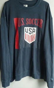 Herren New Era US Fußball Distressed Rundhalsausschnitt Sweatshirt 3XL Neu mit Etikett - Bild 1 von 9