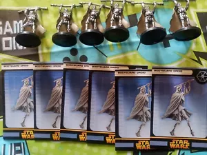 Star Wars Miniatures RACHE DER SITH 6 Bodyguard Droiden 28/60 - Bild 1 von 1