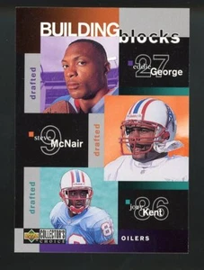 Collector's Choice BB 1997 #374 Eddie George/Steve McNair casi como nuevo o mejor - Imagen 1 de 2