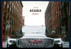 Prospekt brochure 2018 GMC Acadia (USA) - Bild 1 von 1