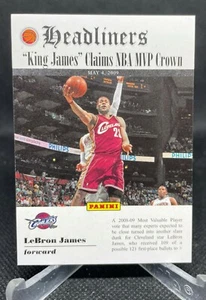 2009-10 Panini Headliners #4 LeBron James - Picture 1 of 2