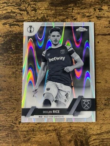 Declan Rice 2022-23 Topps Chrome UCC #41 Black & White RayWave Refractor - Bild 1 von 2
