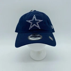 Cappello Berretto Uomo Dallas Cowboys NFL New Era 9Twenty Logo Blu Regolabile - Foto 1 di 6